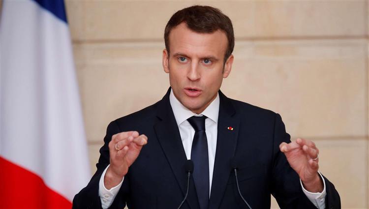 Macron: Türk gemilerinin Suriyeli paralı askerleri Libya’ya götürdüğünü tespit ettik