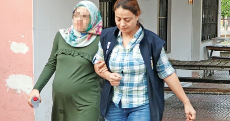 2 aylık hamile kadın 2 gündür gözaltında tutuluyor